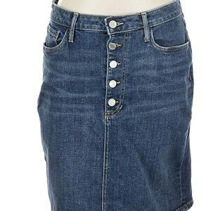 Banana Republic Blue Denim Skirt
